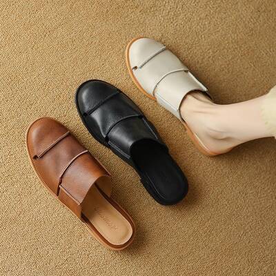 CHIKO Itsaso Round Toe Block Heels Clogs/Mules Shoes