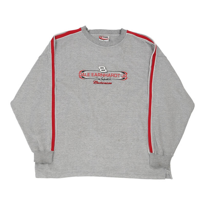 Dale Earnhardt Jr 8 Chase Authentics Nascar Sweatshirt - XL Grey Cotton Blend