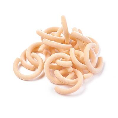Flocky Acrylic Beads