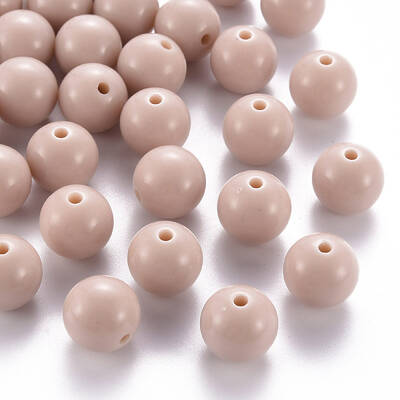 Opaque Acrylic Beads