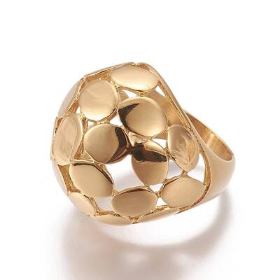 Ion Plating(IP) 304 Stainless Steel Finger Rings