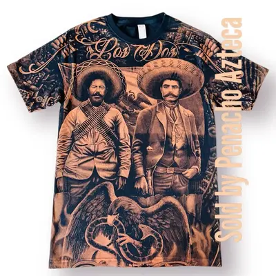 Pancho y Zapata Men's T-Shirt - Classic Style for Men's Wear - Top, Menswear