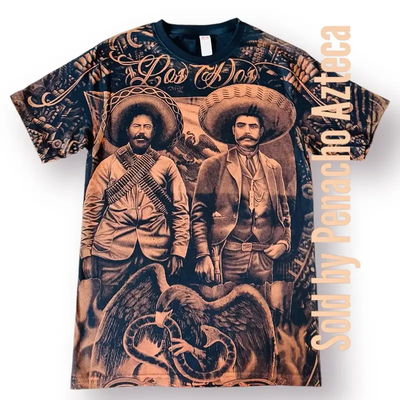 Pancho y Zapata Men's T-Shirt - Classic Style for Men's Wear - Top, Menswear