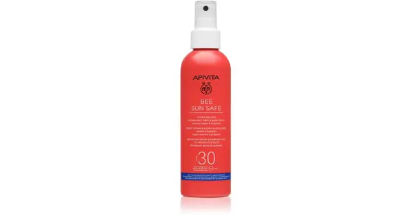 Apivita Bee Sun Safe Spray SPF30 Ultralight Moisturizing Melting Face Body 200ml