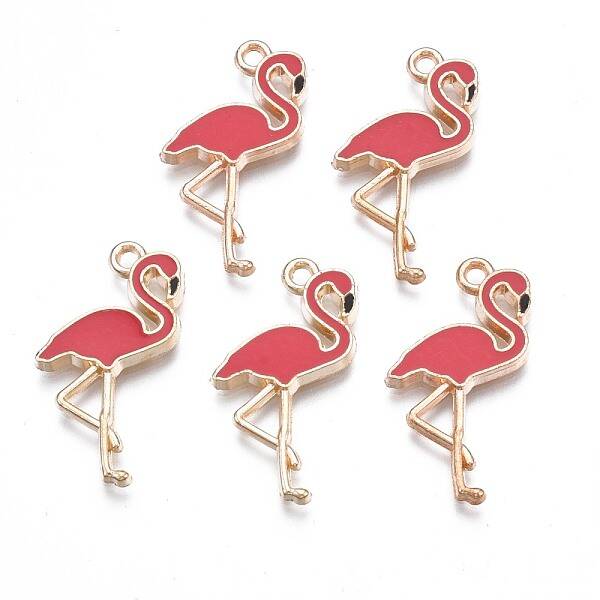 Alloy Enamel Pendants