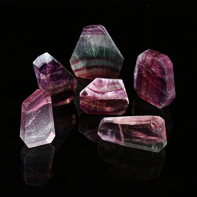 Natural Fluorite Sculpture Display Decorations