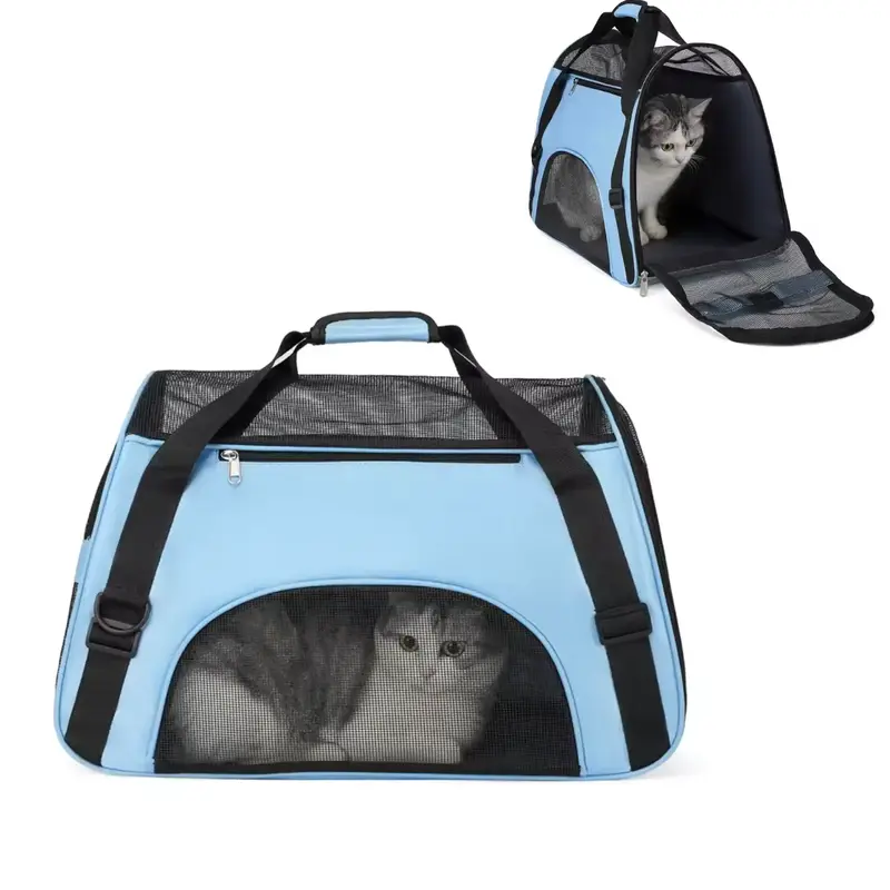 NW1lbs Portable Pet Carrier Bag Soft Sided Dog Carriers Cat Breathable Outgoing Travel Handbag puppy pet carrier shoulder str...