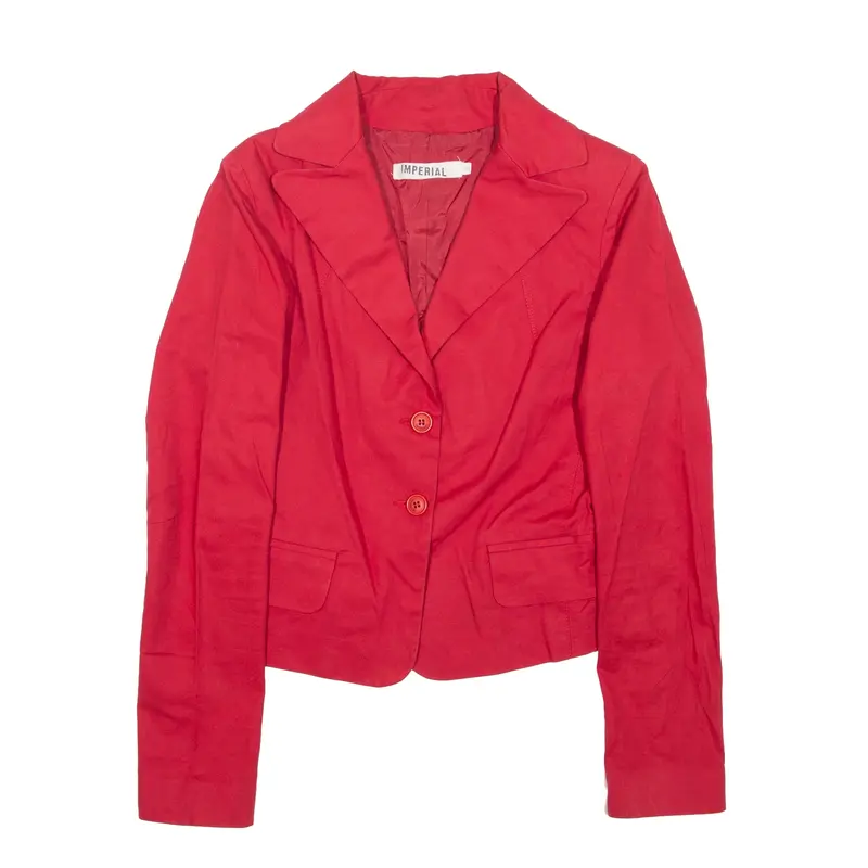 IMPERIAL Blazer Jacket Red Womens S