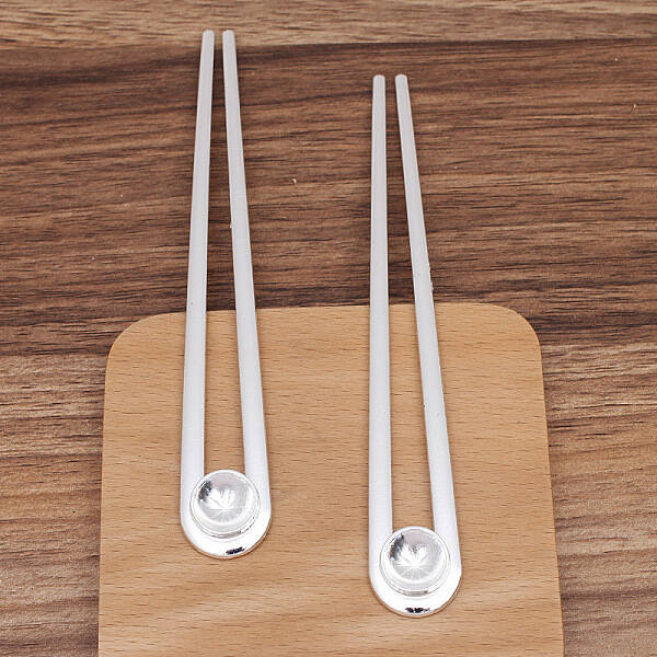 Alloy Hair Fork Findings