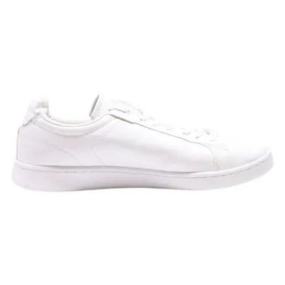 LACOSTE Sneaker Trainers White Leather Mens UK 9.5