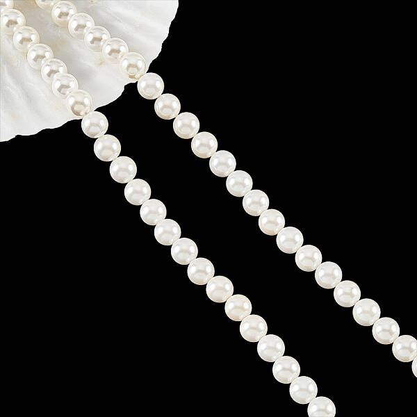 Glass Pearl Beads Strands