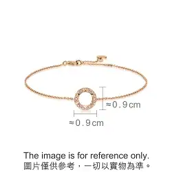 'Timeless' 18K Rose Gold Diamond Bracelet