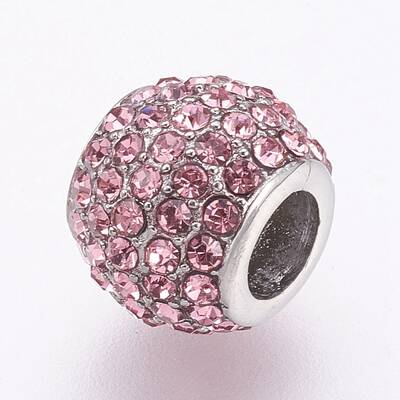 304 Stainless Steel European Beads