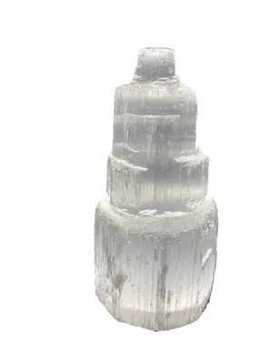 Selenite Cleansing Tower - 4