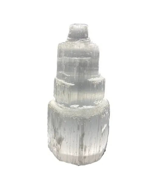 Selenite Cleansing Tower - 4