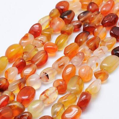 Natural Carnelian Beads Strands