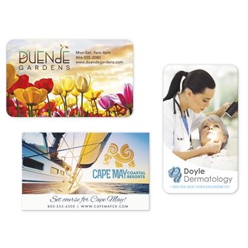 500 Custom 30 mil Jumbo 4-Color Process Business Card Magnet