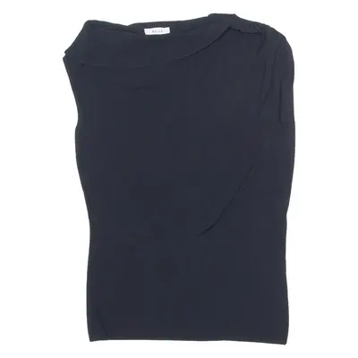REISS Womens Vest Black Sleeveless S