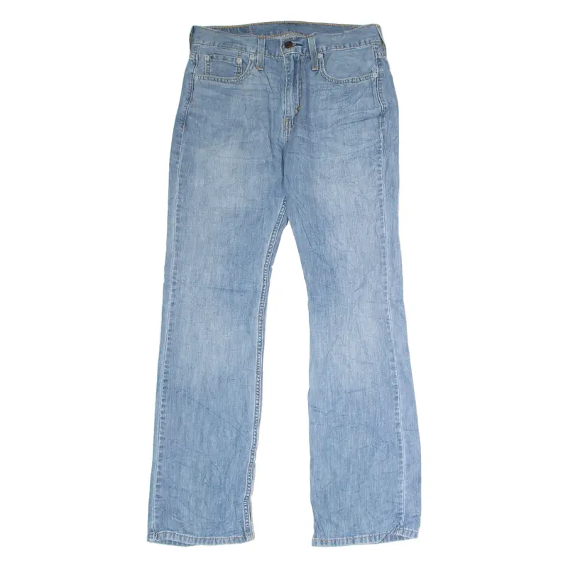 LEVI'S 527 Jeans Mens Blue Slim Bootcut Stone Wash W29 L32