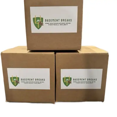 1 Absolute Football pack & 3 Autographed NFL Mini Football Lids