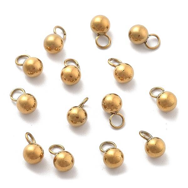 Ion Plating(IP) 304 Stainless Steel Charms