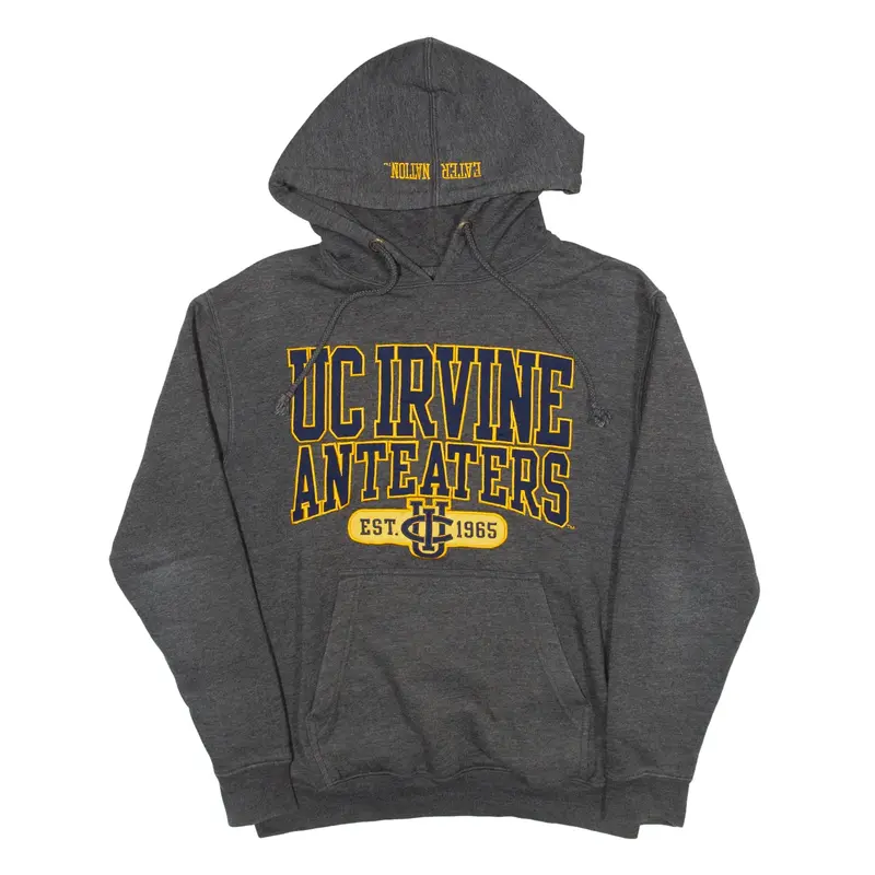 LEAGUE COLLEGIATE OUTFITTERS UC Irvine Anteaters USA Hoodie Grey Pullover Mens S