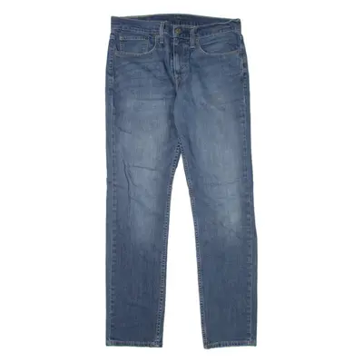 LEVI'S 511 Jeans Mens Blue Slim Straight Stone Wash W32 L32