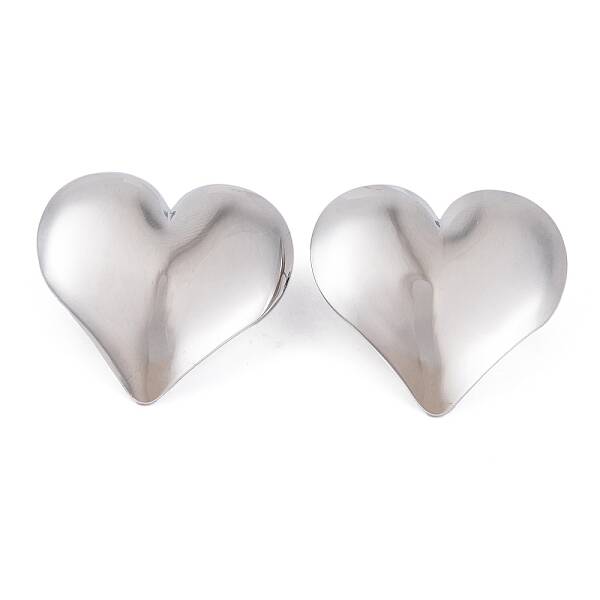 Non-Tarnish 304 Stainless Steel Stud Earrings for Women