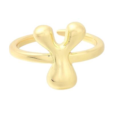 Rack Plating Brass Open Cuff Rings