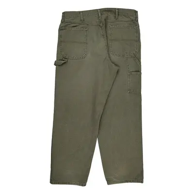 Unbranded Carpenter Trousers - 38? Waist Khaki Cotton