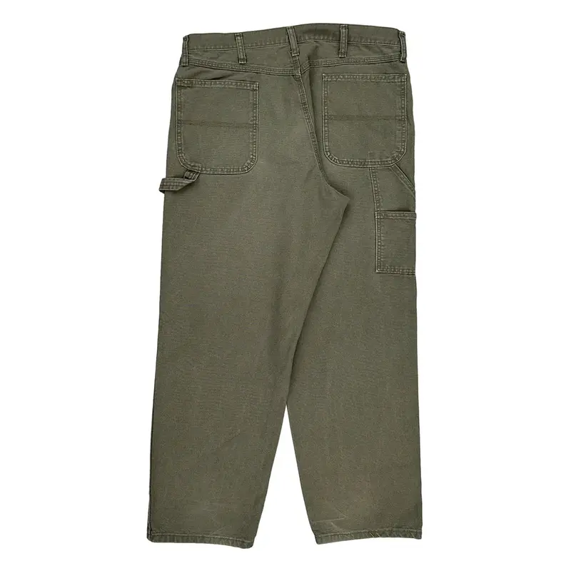 Unbranded Carpenter Trousers - 38? Waist Khaki Cotton