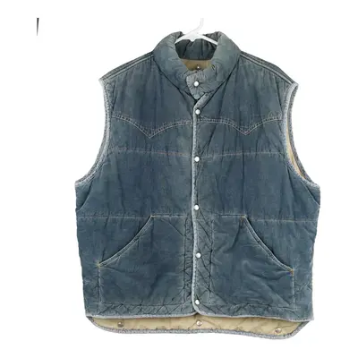 Cotton Belt Gilet - Large Blue Cotton