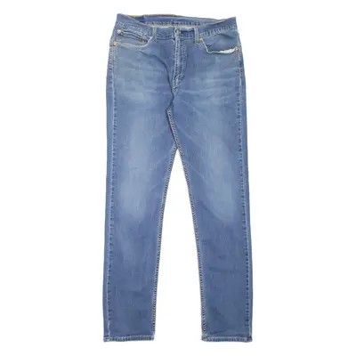LEVI'S 511 Jeans Mens Blue Slim Straight Stone Wash W36 L34