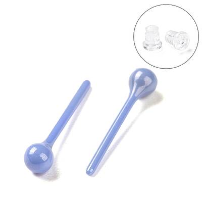 Hypoallergenic Bioceramics Zirconia Ceramic Stud Earrings