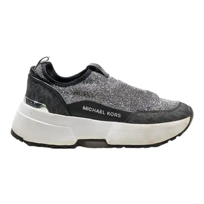 MICHAEL KORS Sneaker Trainers Silver Synthetic Womens UK 4