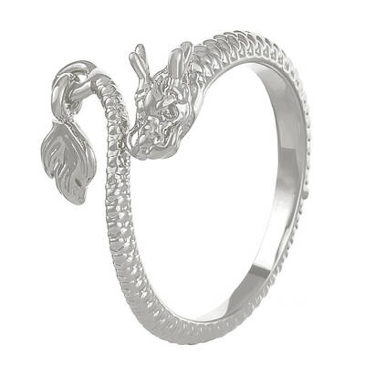 Alloy Open Cuff Ring