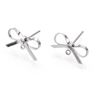 Brass Stud Earring Findings