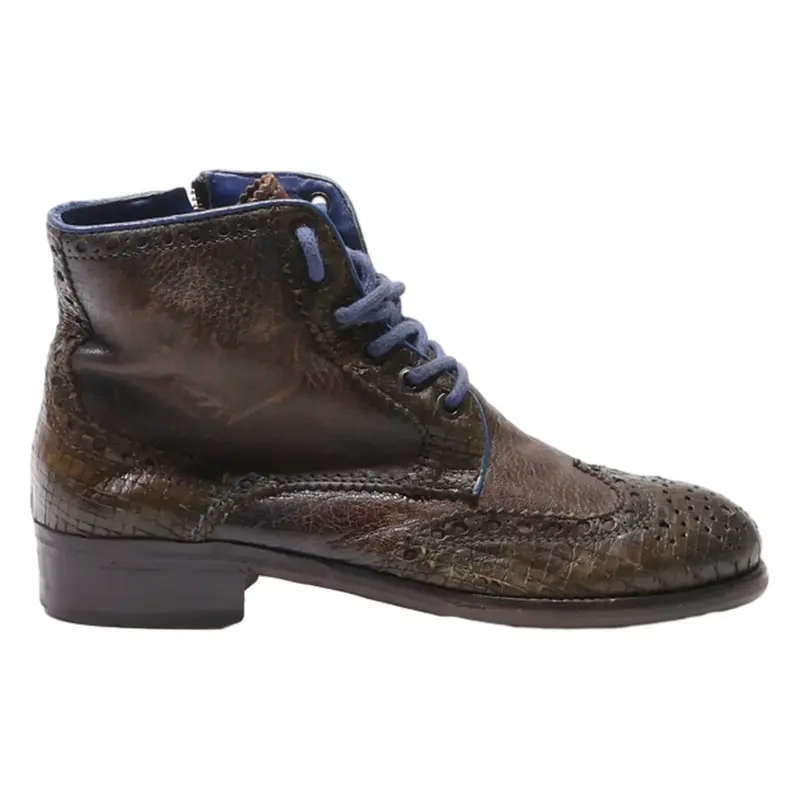 Brogue Shoes Brown Leather Womens UK 5