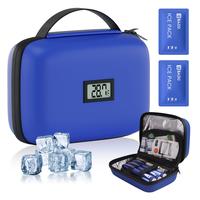 Insulin Cooler Travel Case with Temperature Display  TSA Approved Diabetic Bag for Pens and Supplies Refrigerated Organizer 2...
