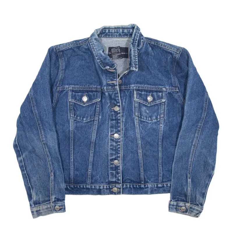 NO BOUNDARIES Denim Jacket Blue Girls L