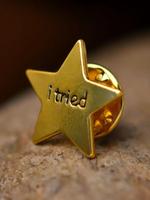 Star & Letter Design Brooch, Cute Clothes Brooch for Women & Men for Party, Daily Clothing Decor, Trendy All-match & Exquisit...