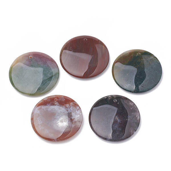 Natural Indian Agate Pendants