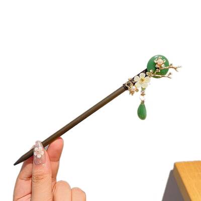 Glass Hair Sticks
