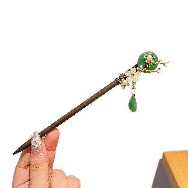 Glass Hair Sticks