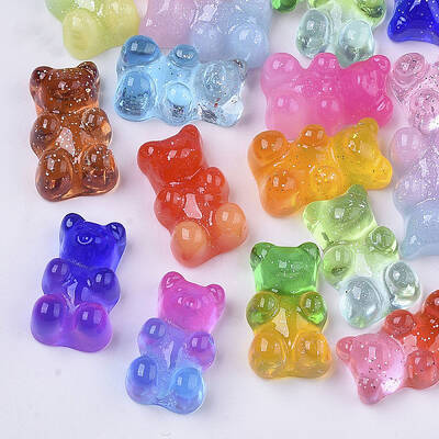 Transparent Resin Cabochons