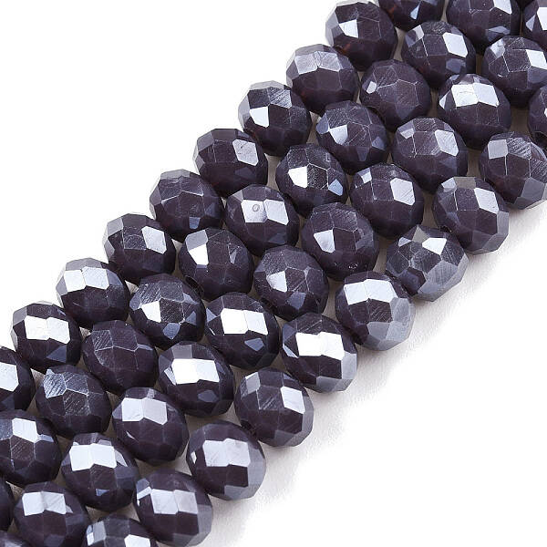 Electroplate Glass Beads Strands