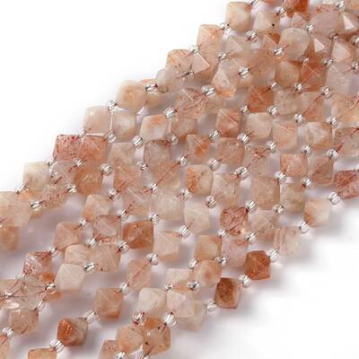 Natural Sunstone Beads Strands
