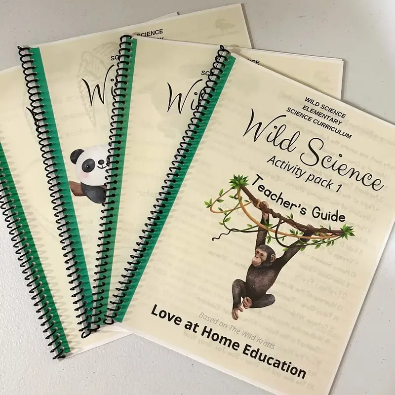 Wild Science Activity Pack 1: Engaging Elementary Science Curriculum for Wiggly, Curious Kids (PreK-6th Grade) Using The Wild...