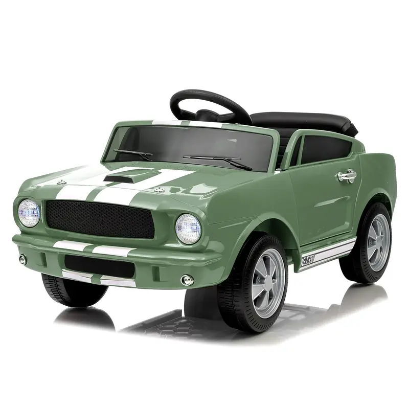 Garvee Ride - P Series: 12V Ride On Licensed Shelby GT350 Electric Car for Toddlers with Remote Control, Safety Belt, 2 Speed...