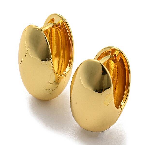 Egg Hoop Earrings